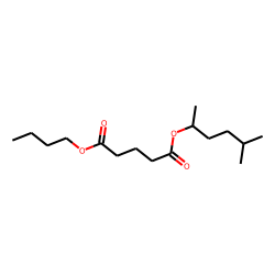 Glutaric acid, butyl 5-methylhex-2-yl ester