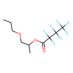 1-Propoxypropan-2-ol, heptafluorobutyrate