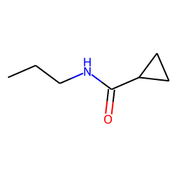 Cyclopropanecarboxamide, N-n-propyl