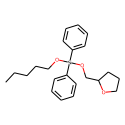 Silane, diphenylpentyloxytetrahydrofurfuryloxy-