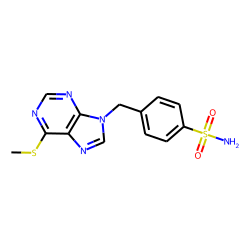 p-Toluenesulfonamide, alpha-[6-(methylthio)-9H-purin-9-yl]-