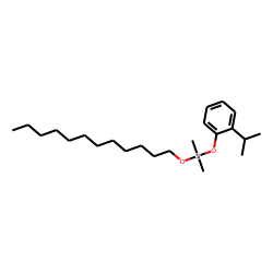 Silane, dimethyl(2-isopropylphenoxy)dodecyloxy-