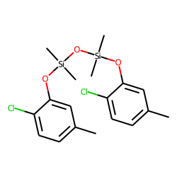 Silane, dimethyl(dimethyl(2-chloro-5-methylphenoxy)silyloxy)(2-chloro-5-methylphenoxy)-