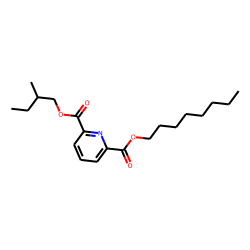 2,6-Pyridinedicarboxylic acid, 2-methylbutyl octyl ester