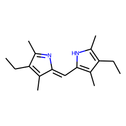 1H-Pyrrole, 3-ethyl-5-[(4-ethyl-3,5-dimethyl-2H-pyrrol-2-ylidene)methyl]-2,4-dimethyl-