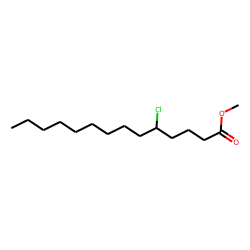 5-Chlorotetradecanoic acid, methyl ester