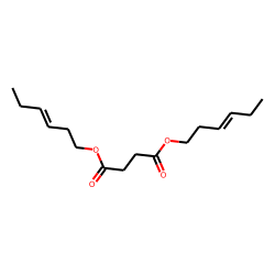 Succinic acid, di(cis-hex-3-enyl) ester