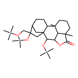 ent-16«beta»,17-H2(OH)2 7«alpha»-OH kaurenolide, MeTMSi