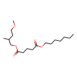 Glutaric acid, heptyl 4-methoxy-2-methylbutyl ester