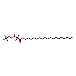 Dimethylmalonic acid, neopentyl octadecyl ester