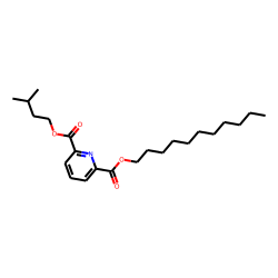 2,6-Pyridinedicarboxylic acid, 3-methylbutyl undecyl ester
