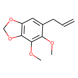 1,3-Benzodioxole, 4,5-dimethoxy-6-(2-propenyl)-