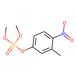 Phosphoric acid, dimethyl 3-methyl-4-nitrophenyl ester