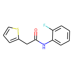 2-Thiopheneacetamide, N-(2-fluorophenyl)-