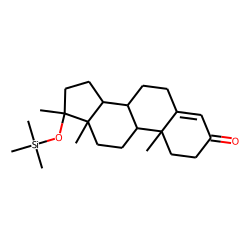 Methyltestosterone, 17-TMS
