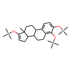 4-Hydroxyoestrone (enol), TMS