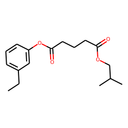 Glutaric acid, 3-ethylphenyl isobutyl ester