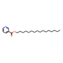 3-Pyridinecarboxylic acid, hexadecyl ester