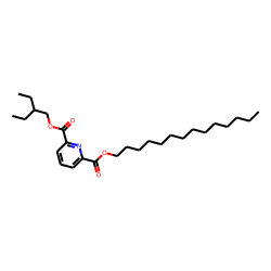 2,6-Pyridinedicarboxylic acid, 2-ethylbutyl tetradecyl ester