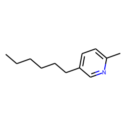 Pyridine, 5-hexyl-2-methyl-