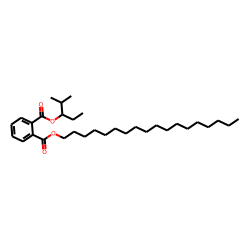 Phthalic acid, 2-methylpent-3-yl octadecyl ester