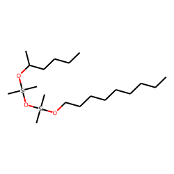 Silane, dimethyl(dimethyl(2-hexyloxy)silyloxy)nonyloxy-