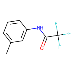 Acetamide, N-(3-methylphenyl)- 2,2,2-trifluoro-
