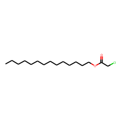Chloroacetic acid, tetradecyl ester