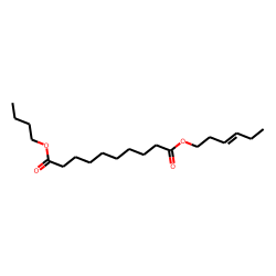 Sebacic acid, cis-hex-3-enyl butyl ester