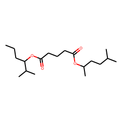 Glutaric acid, 2-methylhex-3-yl 5-methylhex-2-yl ester