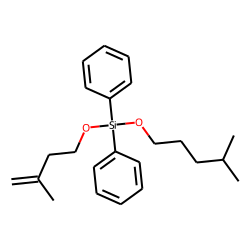 Silane, diphenylisohexyloxy(3-methylbut-3-en-1-yloxy)-