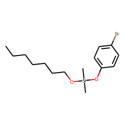 Silane, dimethyl(4-bromophenoxy)heptyloxy-