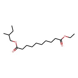 Sebacic acid, ethyl 2-methylbutyl ester