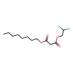 Malonic acid, 2,2-dichloroethyl octyl ester