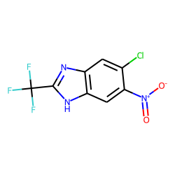 Benzimidazole, 5-chloro-6-nitro-2-(trifluoromethyl)-