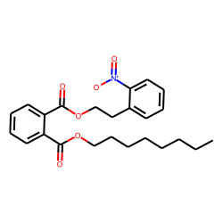 Phthalic acid, 2-(2-nitrophenyl)ethyl octyl ester