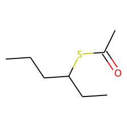 Ethanethioic acid, S-(1-ethylbutyl) ester