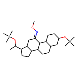 *5«beta»-Pregnane-3«alpha», 20«beta»-diol-11-one, MO TMS