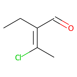 Z-3-Chloro-2-ethyl-but-2-enal