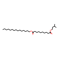 Sebacic acid, 3-methylbutyl pentadecyl ester