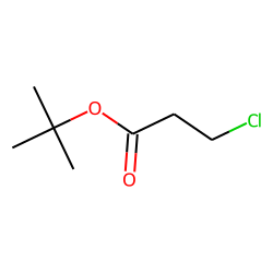 Propanoic acid, 3-chloro, 1,1-dimethylethyl ester