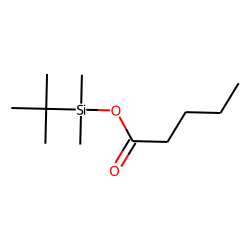 Pentanoic acid, tert-butyldimethylsilyl ester