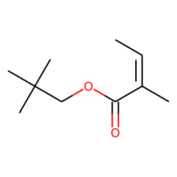 Neopentyl (E)-2-methylbut-2-enoate