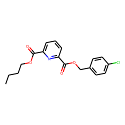 2,6-Pyridinedicarboxylic acid, butyl 4-chlorobenzyl ester