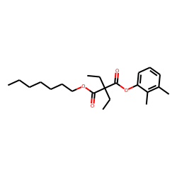 Diethylmalonic acid, 2,3-dimethylphenyl heptyl ester