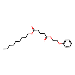 Glutaric acid, nonyl 2-phenoxyethyl ester