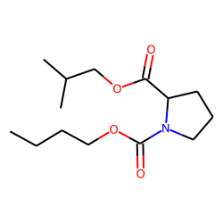 d-Proline, n-butoxycarbonyl-, isobutyl ester