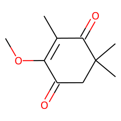 2-methoxy-3,5,5-trimethylcyclohex-2-ene-1,4-dione