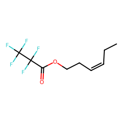 Cis-3-hexen-1-ol, pentafluoropropionate