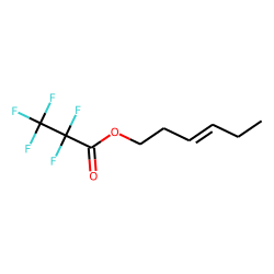 cis-3-Hexen-1-ol, pentafluoropropionate